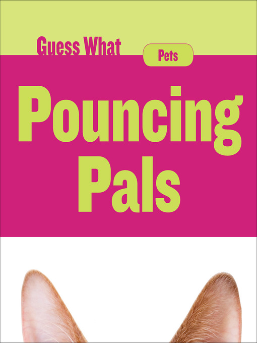 Title details for Pouncing Pals by Felicia Macheske - Available